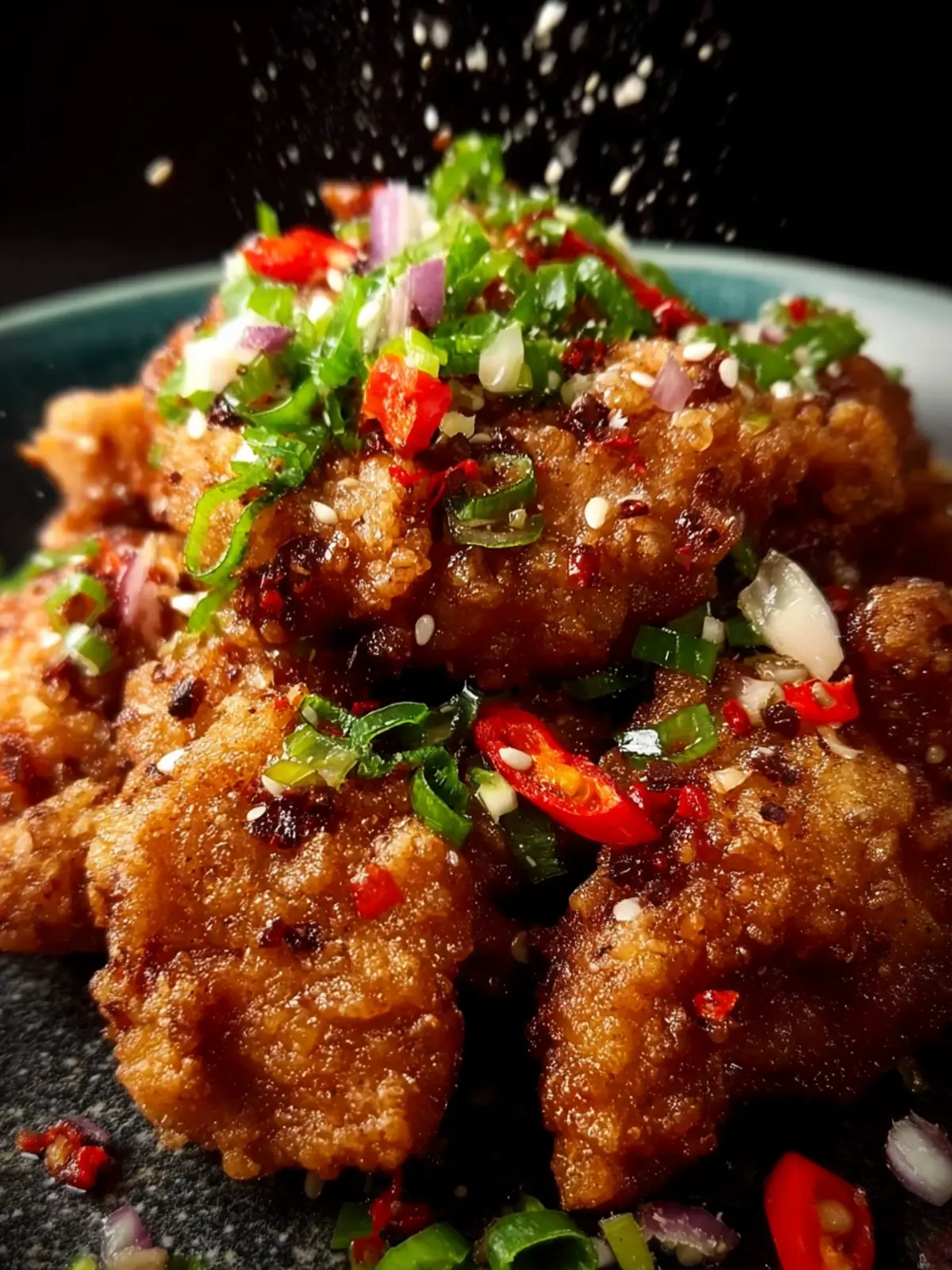 Salt and Pepper Chicken First Image