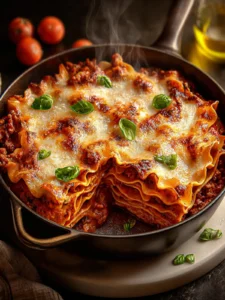 Skillet Lasagna Recipe First Image