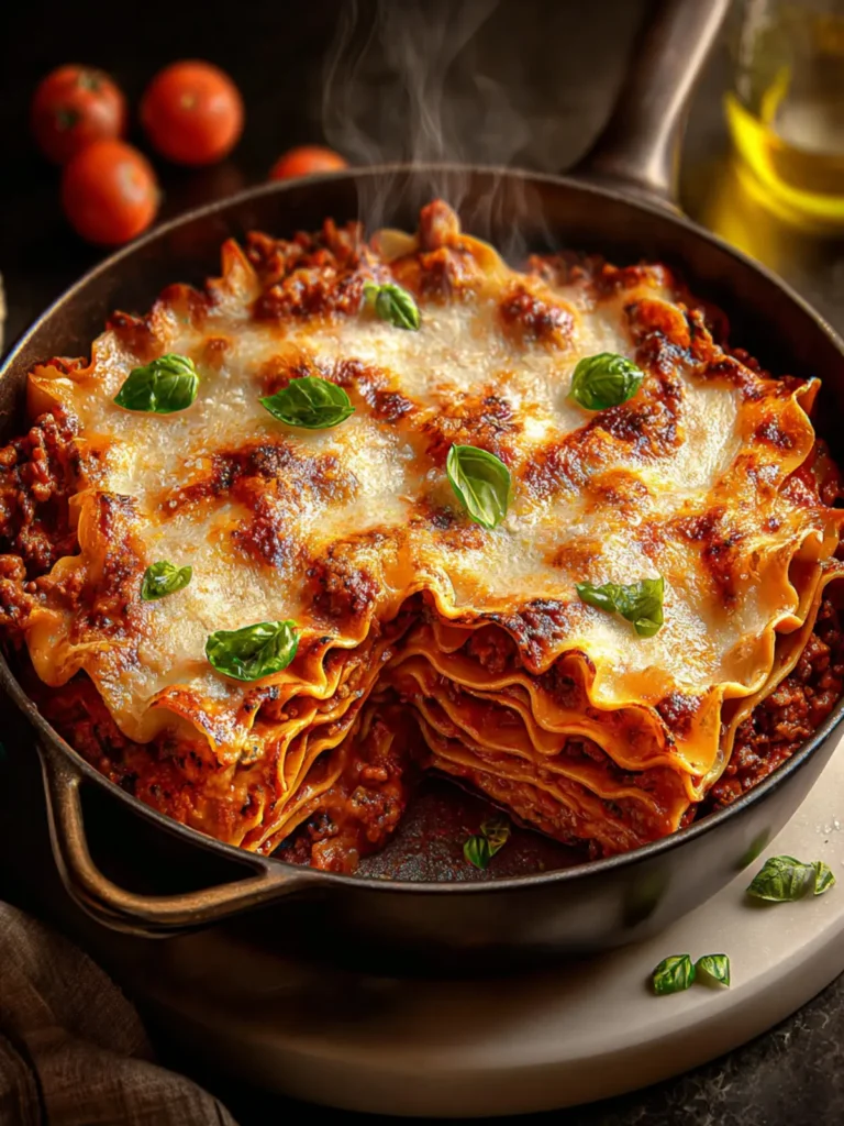 Skillet Lasagna Recipe First Image