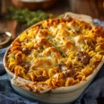 Sour Cream Beef Noodle Casserole First Image