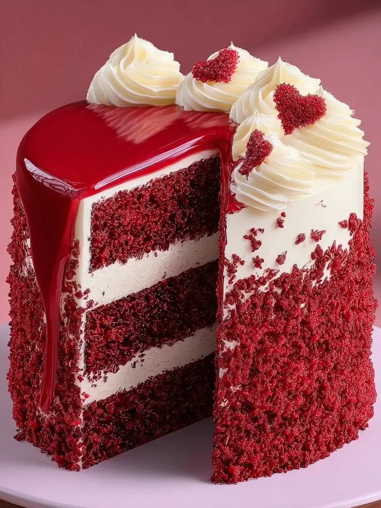 Surprise Inside Red Velvet Cake: A Delectable Delight First Image