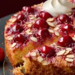 Cherry Almond Cake First Image