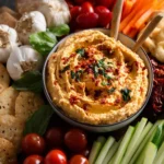Easy Sun-Dried Tomato Hummus First Image