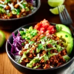 Ground Turkey Taco Bowls First Image