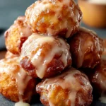 Irresistible Baked Cinnamon Glazed Apple Fritters Recipe First Image