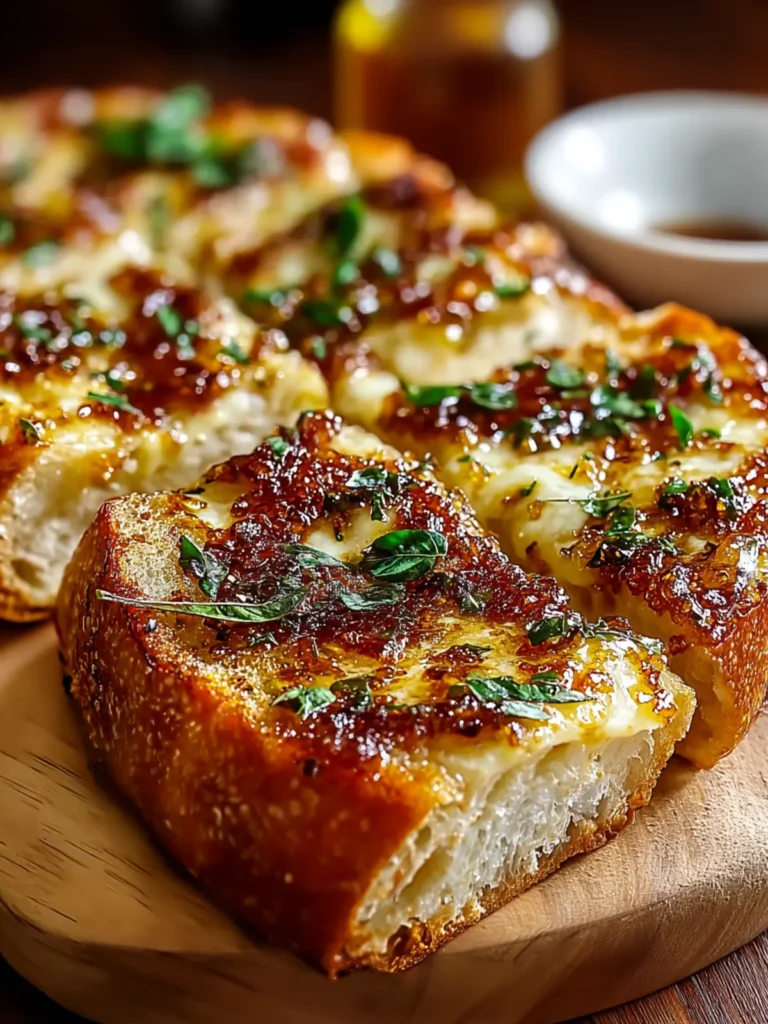 Irresistible Hot Honey Garlic Bread Pizza Recipe First Image