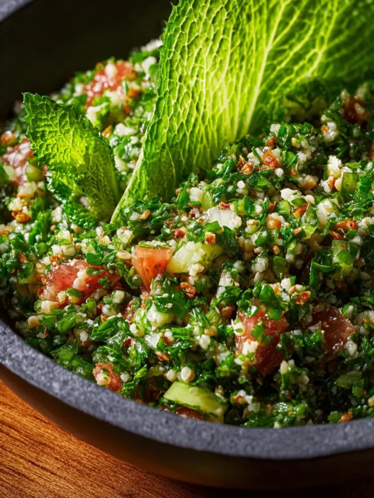 Lebanese Tabbouleh Salad First Image
