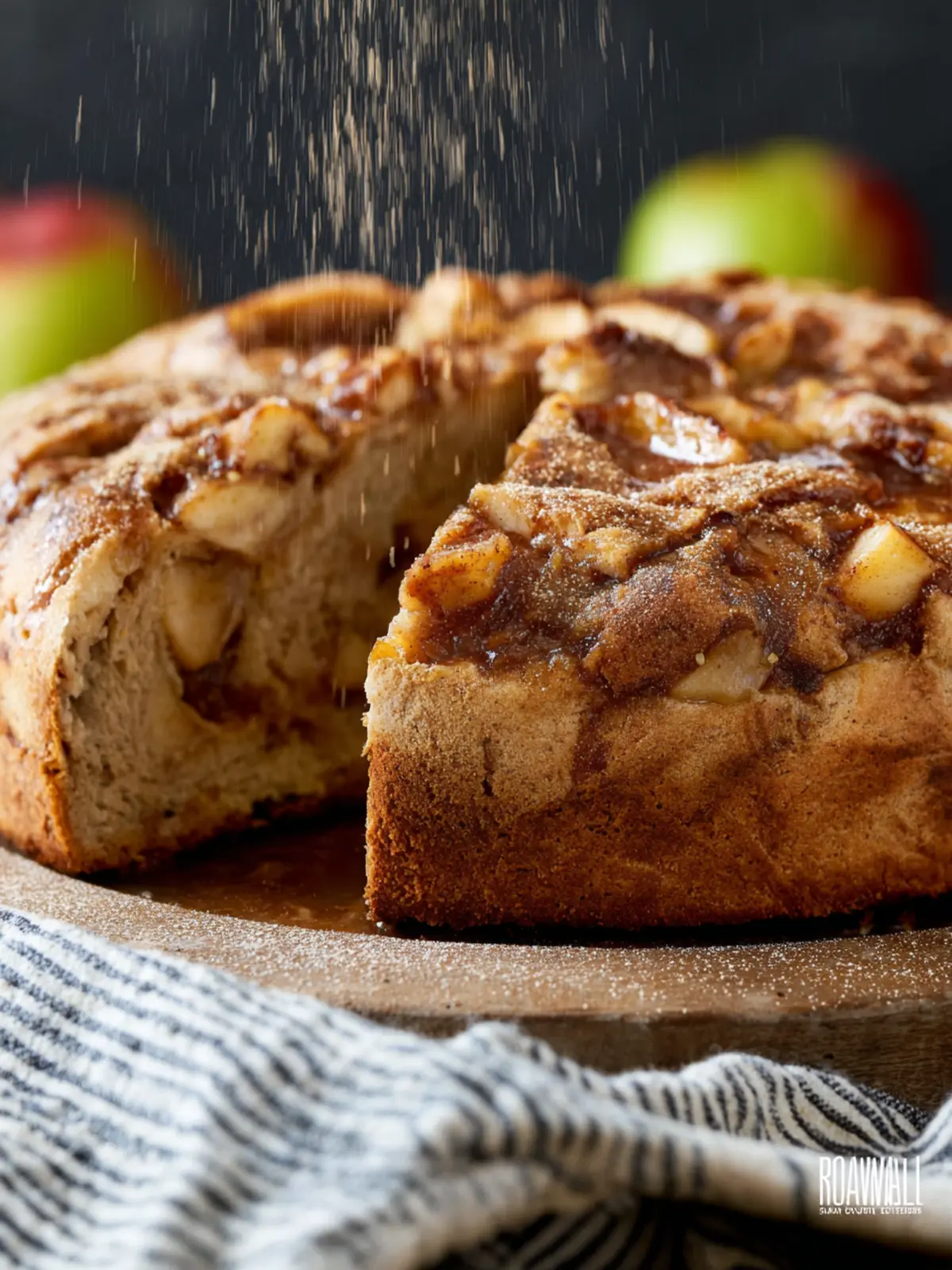 Slow Cooker Cinnamon Apple Bread First Image