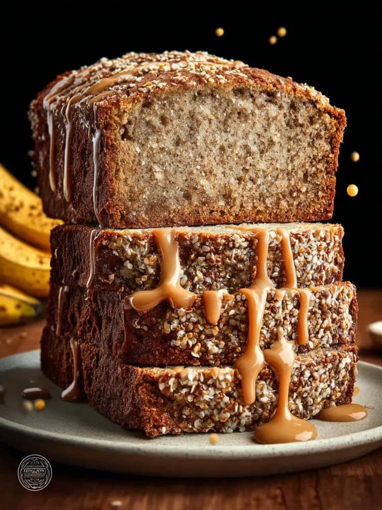 Tahini Banana Bread First Image