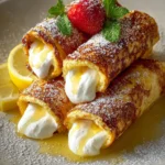 Lemon Mascarpone Stuffed French Toast Roll Ups First Image