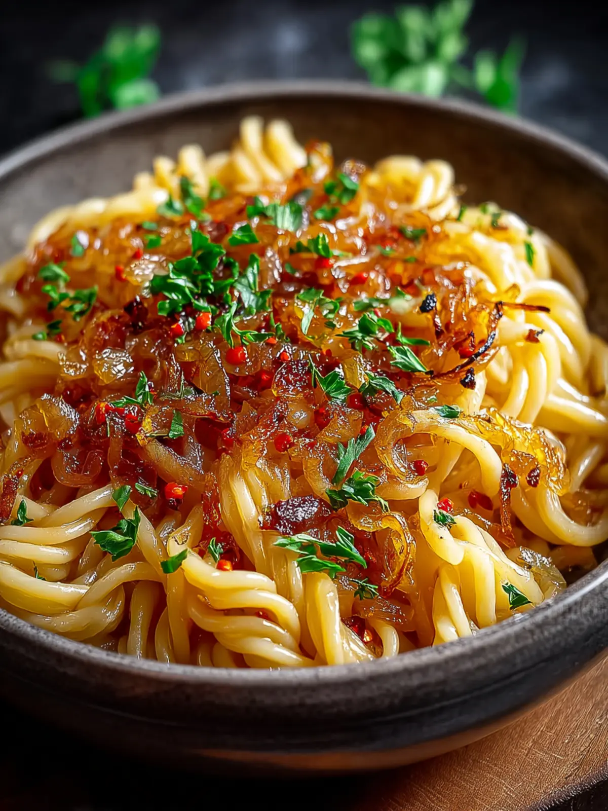 Caramelized Onion Pasta Chili Oil: Indulgent Flavor Awaits