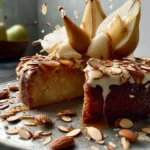 pear maple almond cake First Image