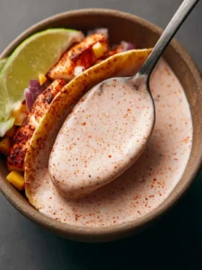 BEST Fish Taco Sauce Recipe (5 Minutes!) First Image