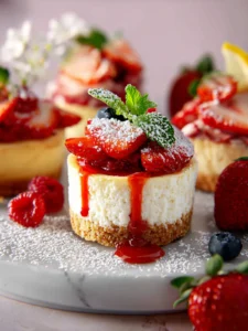 Best Mini Cheesecake Recipe First Image