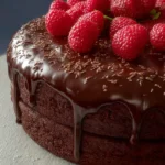 Chocolate Cake with Chocolate Ganache First Image