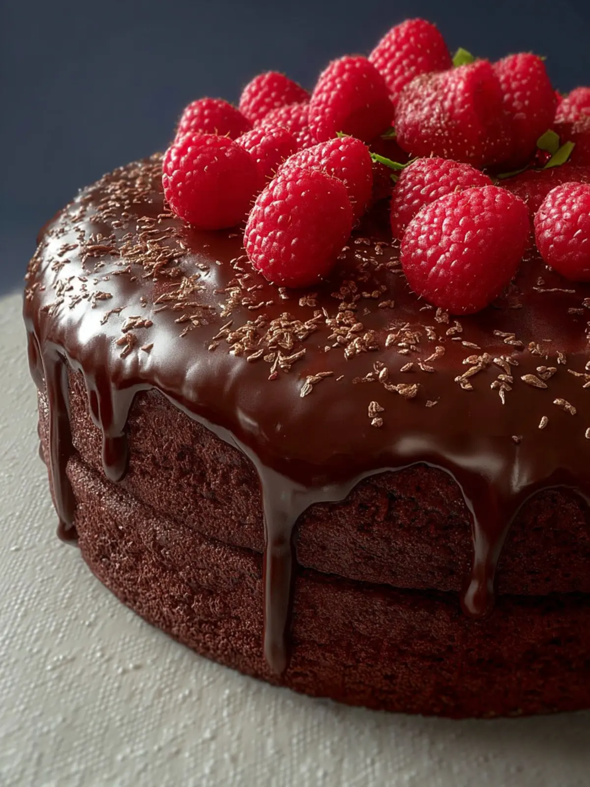 Chocolate Cake with Chocolate Ganache First Image