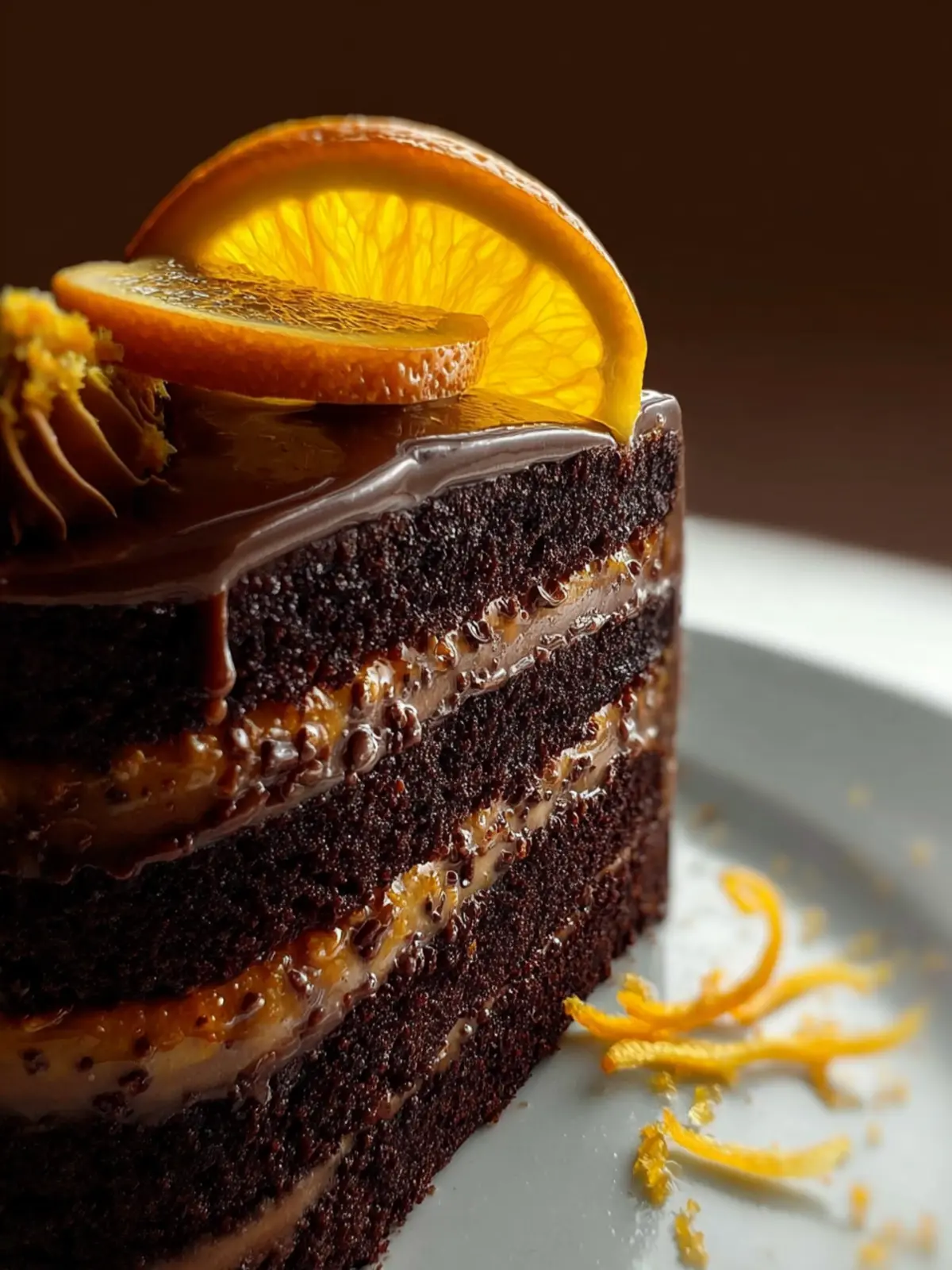 Chocolate Orange Cake First Image