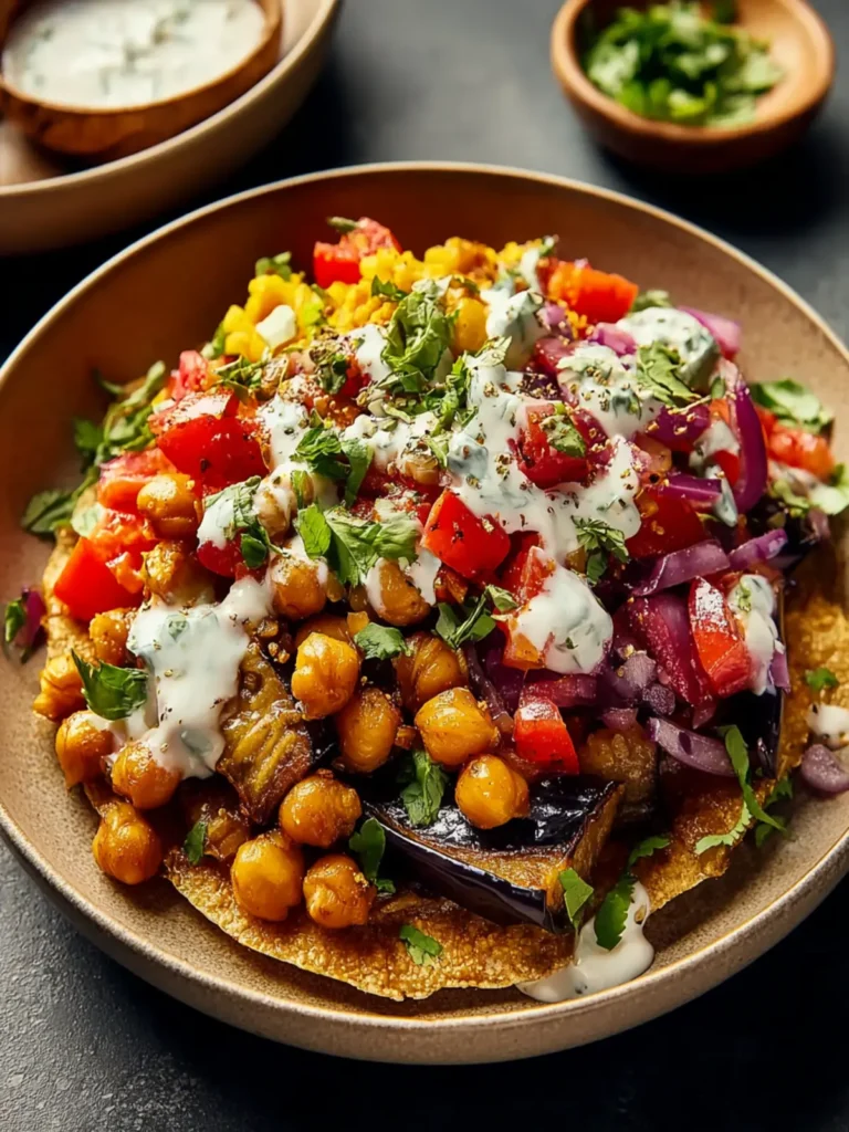 Eggplant Chickpea Taco Bowls: Irresistibly Flavorful Feast First Image