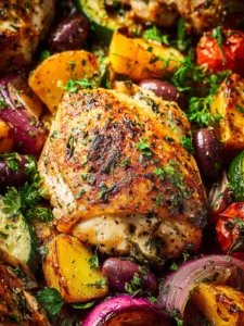 Greek Sheet-Pan Chicken First Image